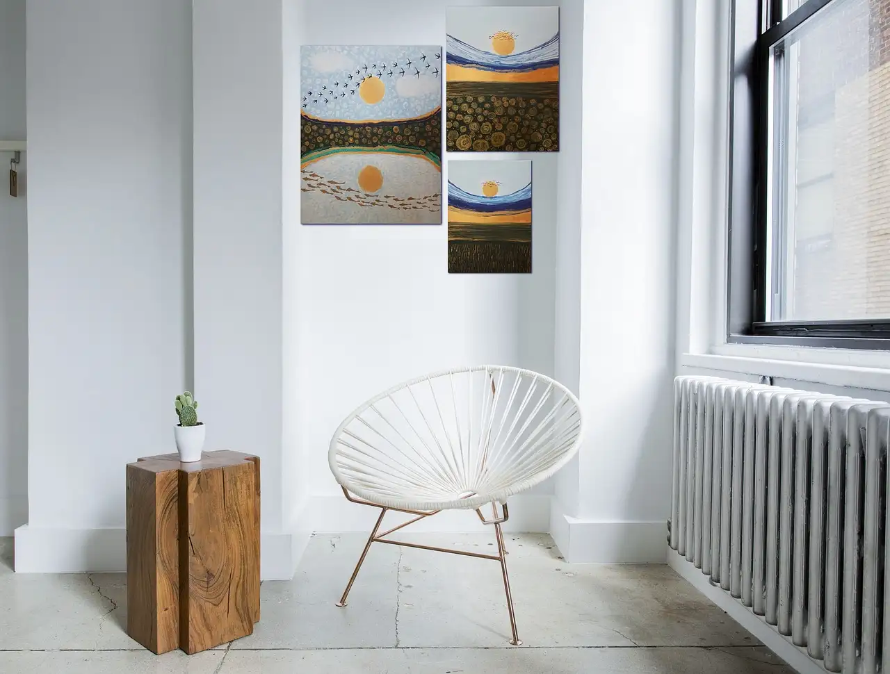 Betaalbare wanddecoratie