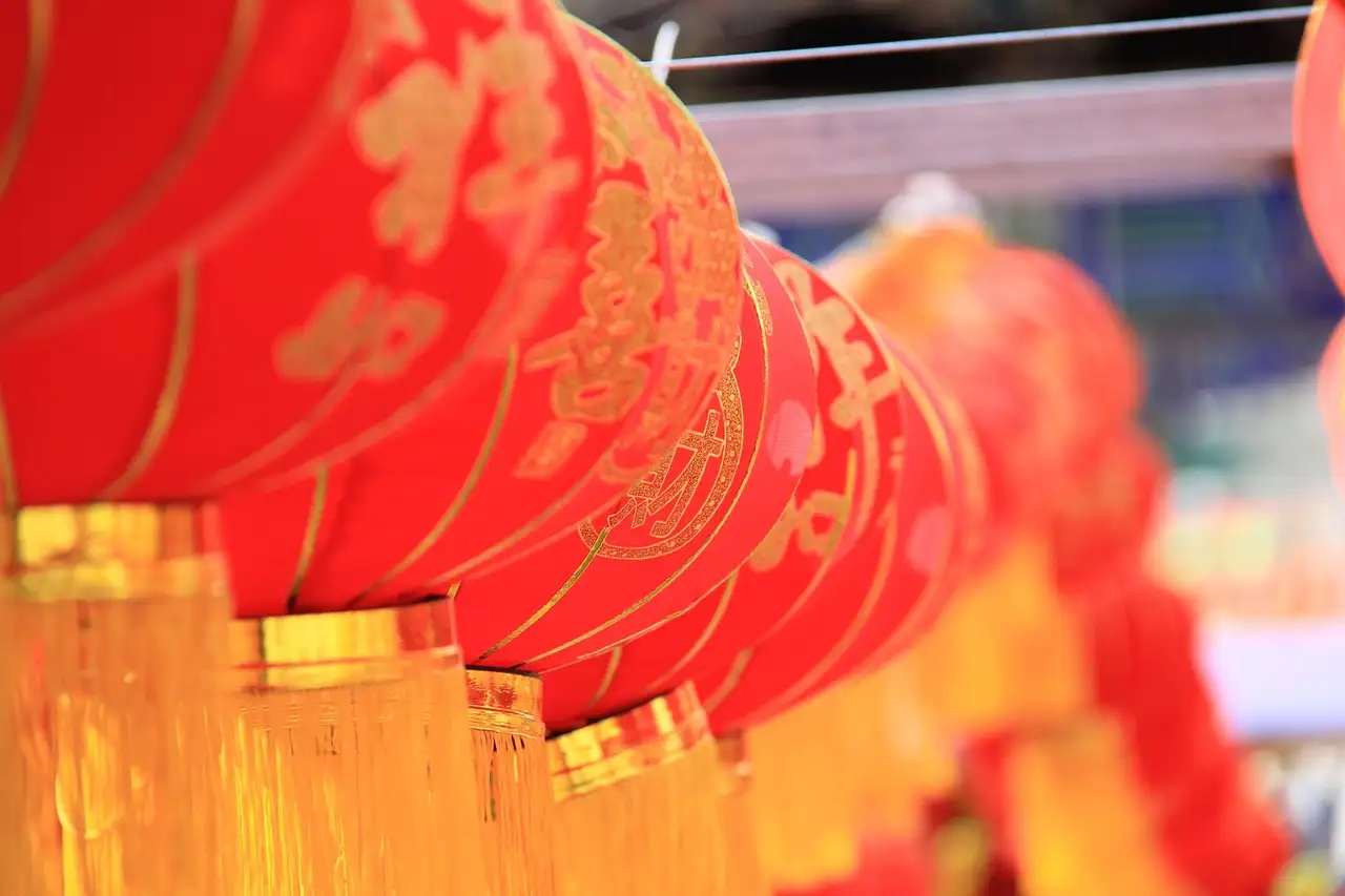 Chinese wanddecoratie