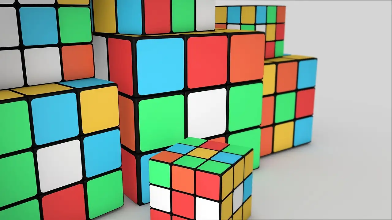 Geometrische wanddecoratie