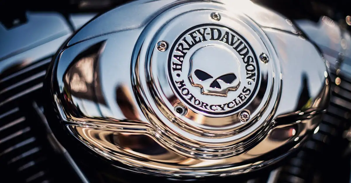 Harley davidson wanddecoratie