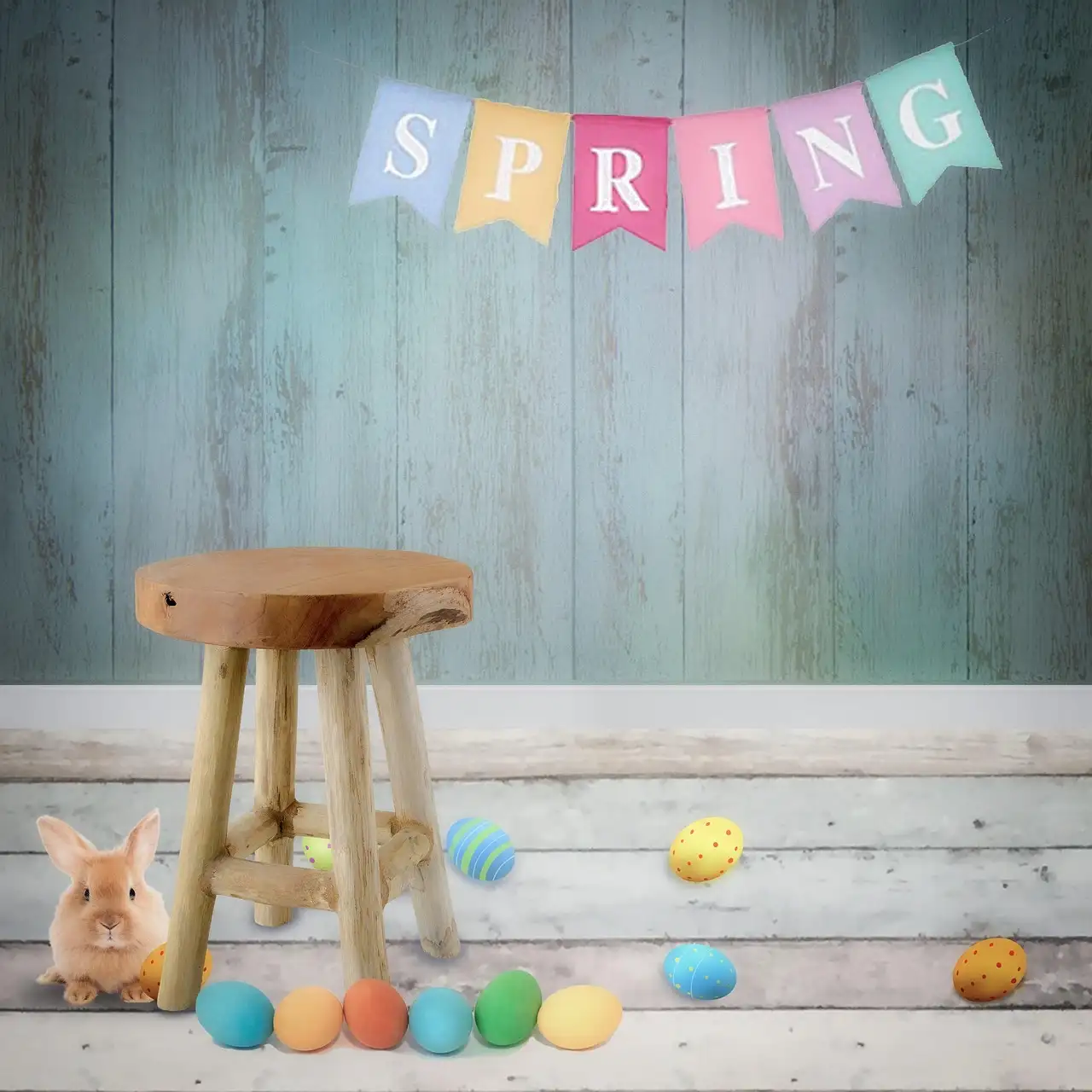 Wanddecoratie van steigerhout voor een landelijk interieur