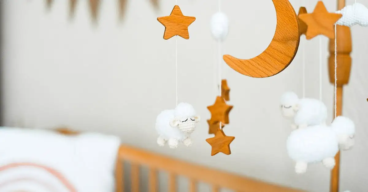 Wanddecoratie kinderkamer hout