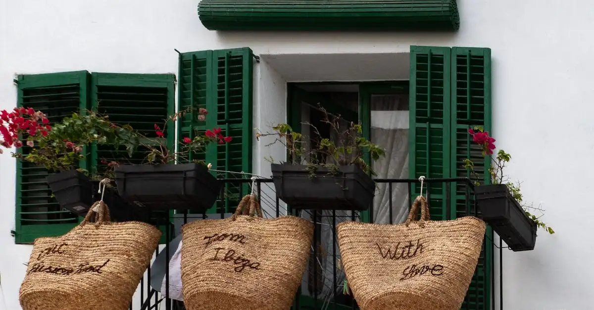 Ibiza style wanddecoratie
