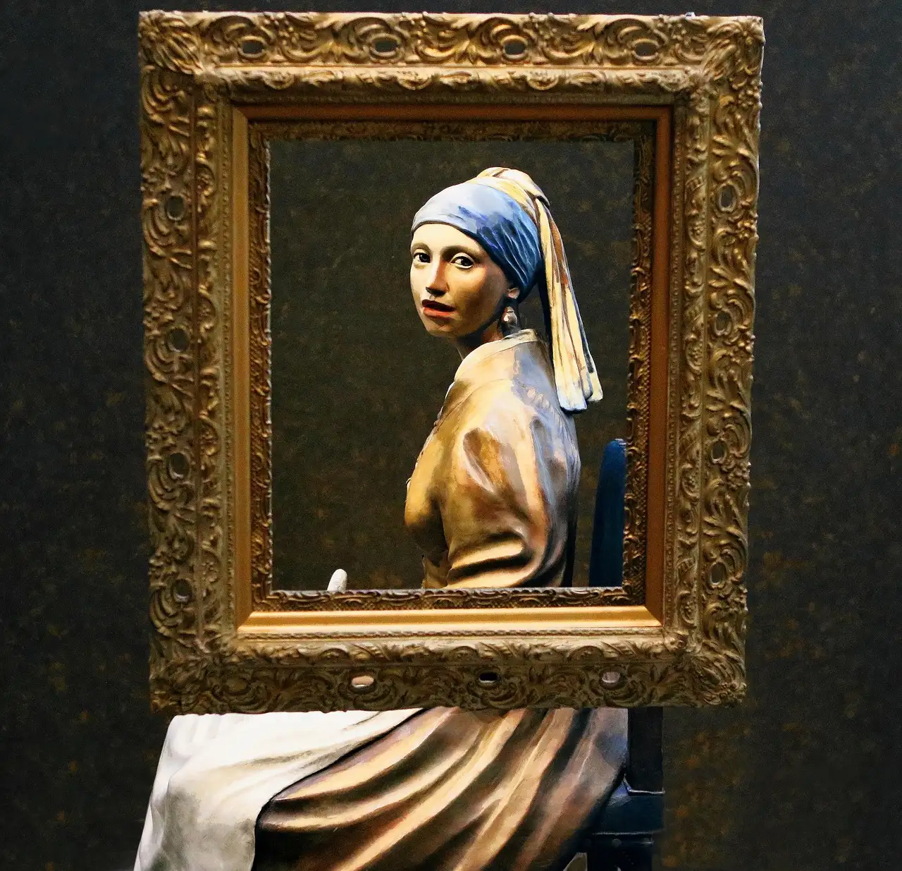 Melkmeisje wanddecoratie