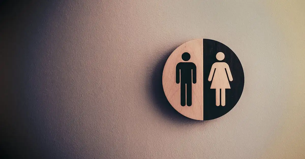 Wanddecoratie voor toilet