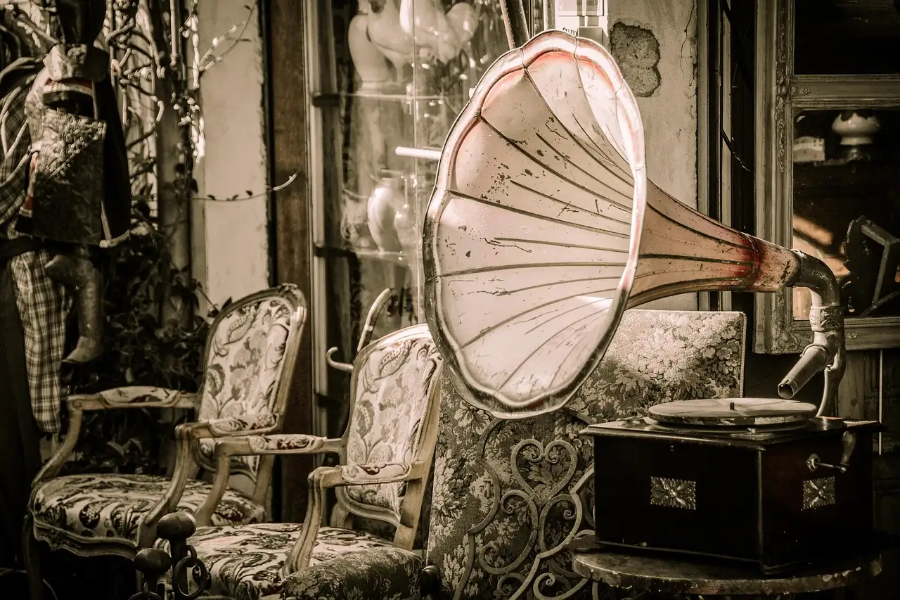 Retro wanddecoratie