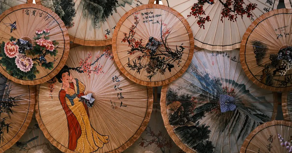 Ronde wanddecoratie bamboe