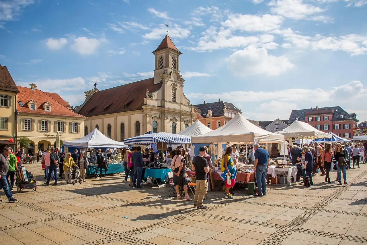 Marktplaats wanddecoratie
