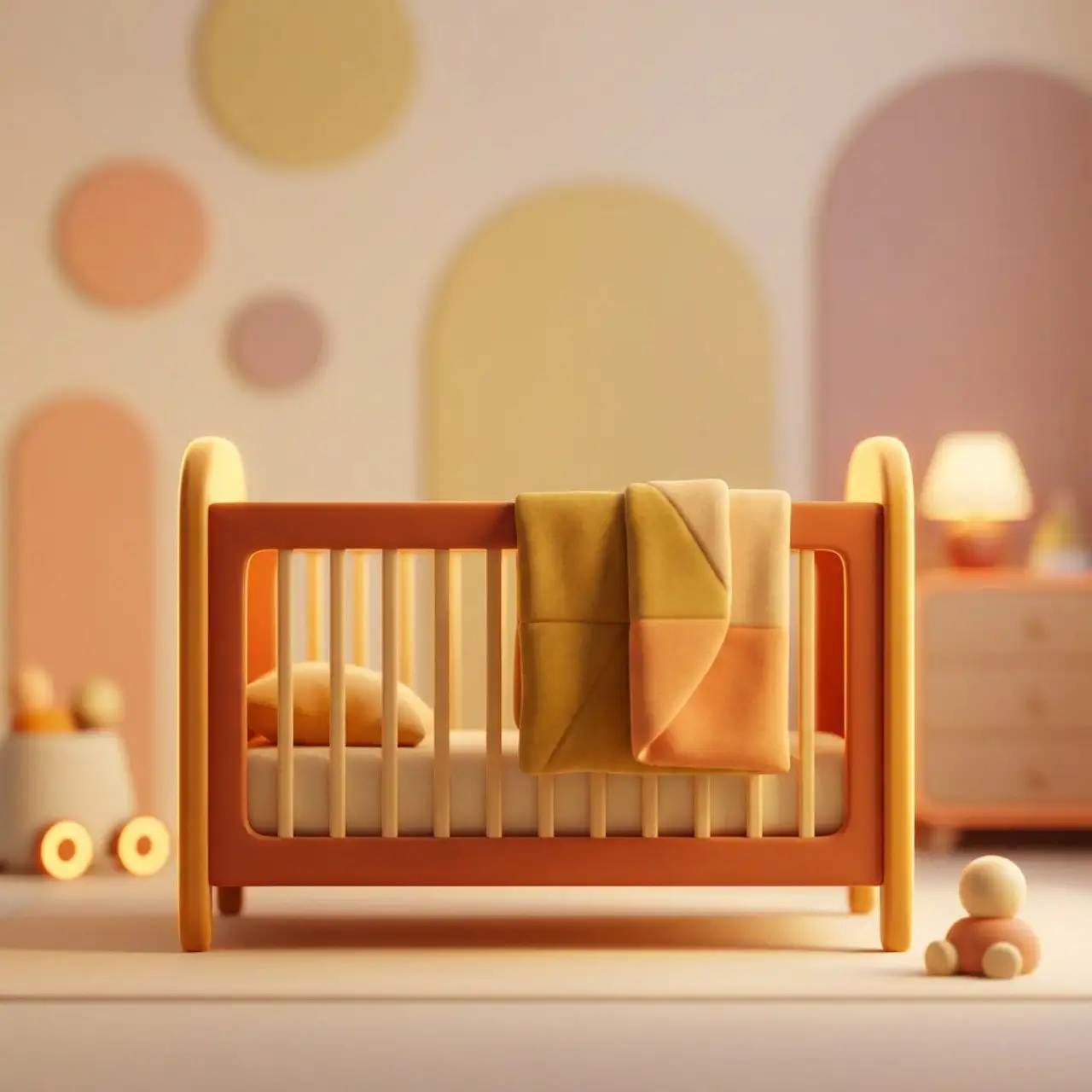 Wanddecoratie babykamer: stijlvolle en veilige decoratie
