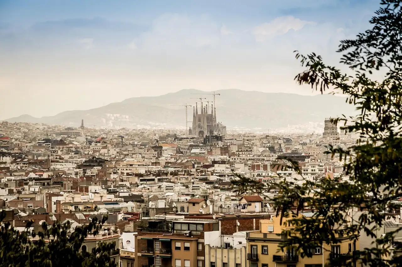 Wanddecoratie barcelona