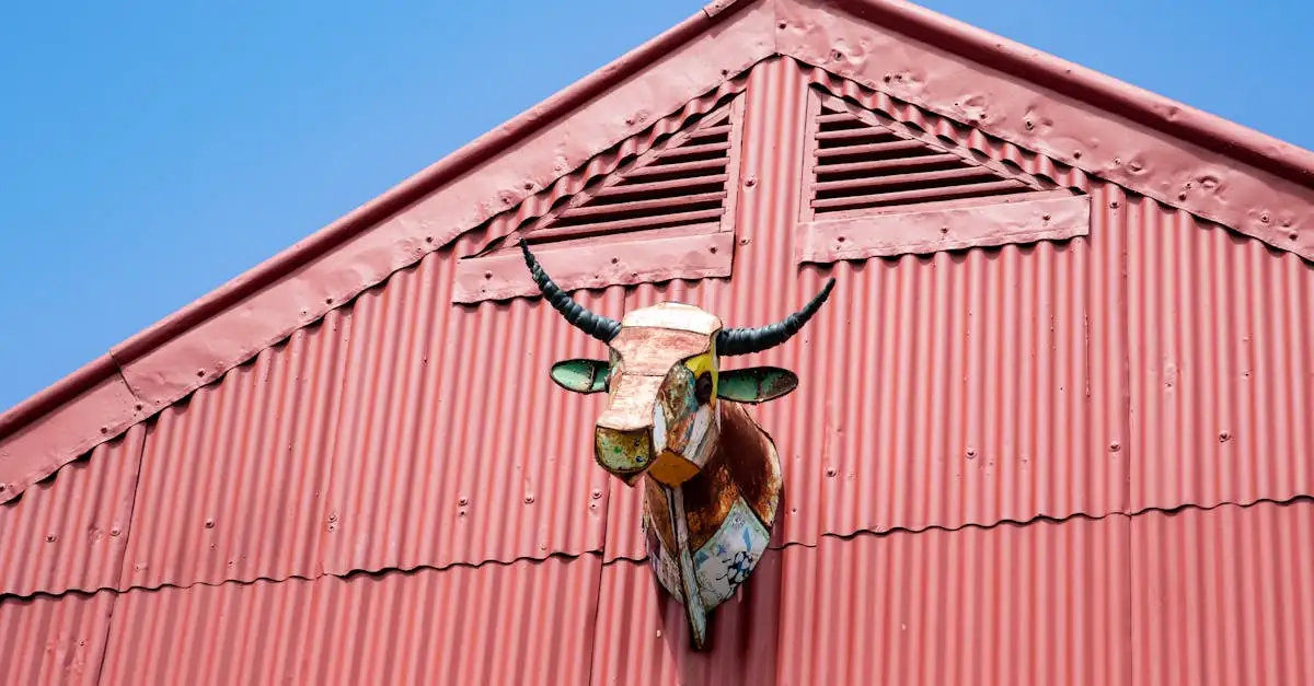 Wanddecoratie dierenkop