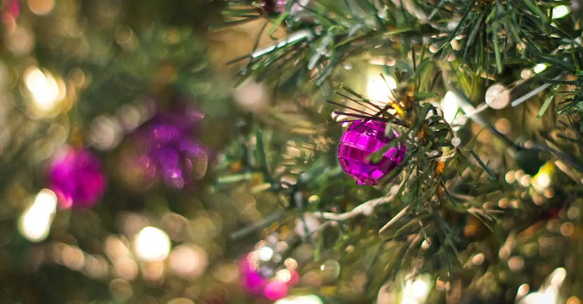 Wanddecoratie kerstboom met lichtjes