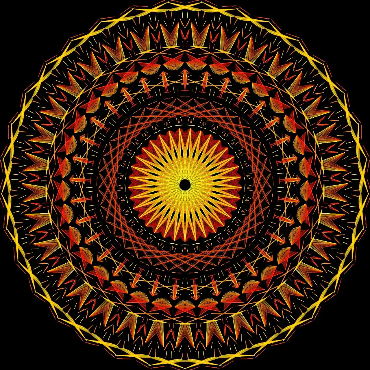 Wanddecoratie mandala