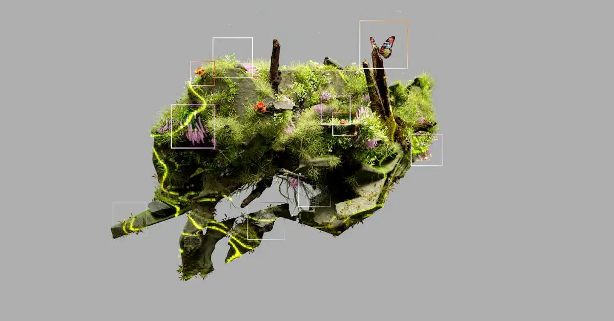 Wanddecoratie plant 3D-model: koop de beste hier