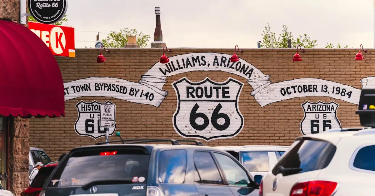 Wanddecoratie Route 66 kopen | Stijlvolle muurdecoratie