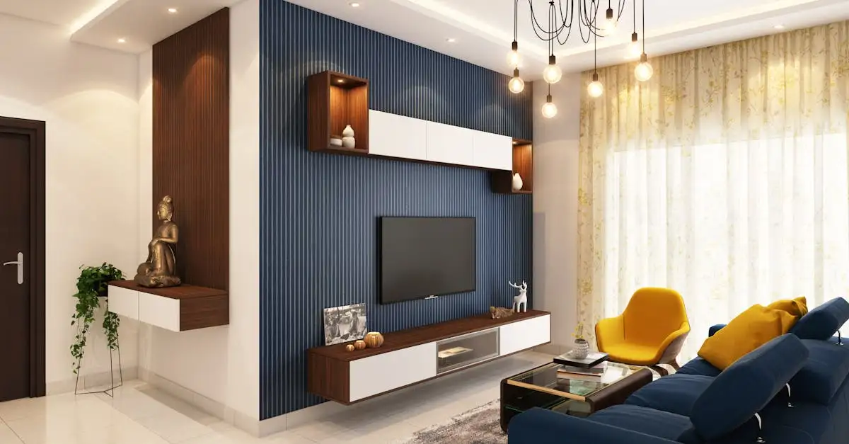 Wanddecoratie woonkamer kleuren kiezen en combineren
